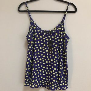 NWT APT 9 Polka dot tank top - Size Medium